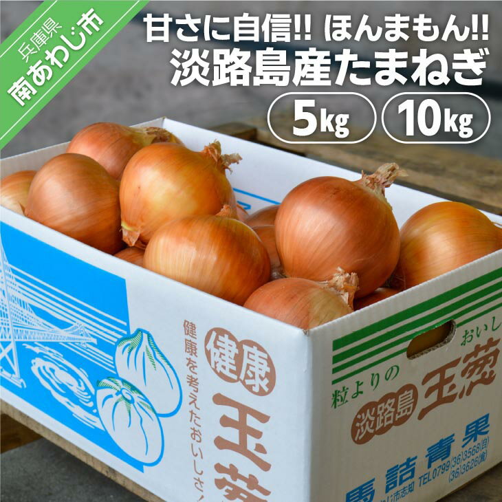 【ふるさと納税】【淡路島の青果屋】淡路島産たまねぎ【5kg・10kg】