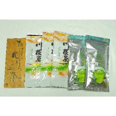 ふるさと納税 川根本町 上級一番茶リーフ・ティーパック入り緑茶 詰め合わせB