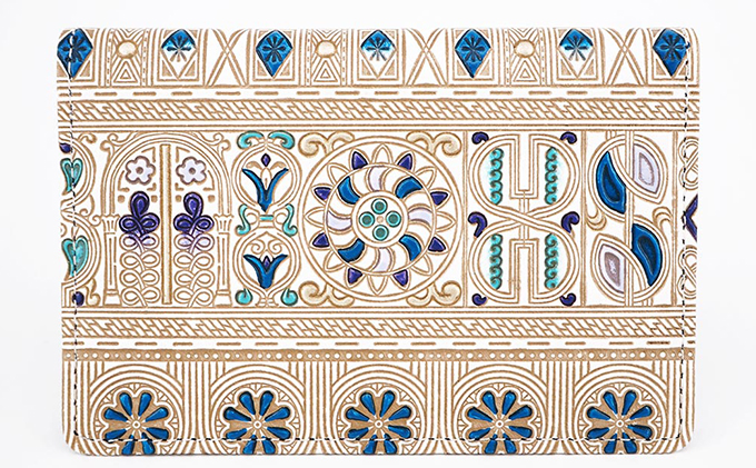 パスケース アポロン ブルー 文庫屋大関 名刺入れ カードホルダー 名刺ケース 名刺ホルダー カード入れ 定期入れ 定期ケース 雑貨 生活雑貨 小物 革小物 革製品 本革 日用品 民芸品 工芸品 東京 東京都 墨田区