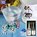 【ふるさと納税】千駒 本格焼酎 吟輝 ・ 白河 720ml ×2 ギフト 贈り物 贈答 酒 お酒 焼酎 米焼酎 千駒酒造 F21R-025