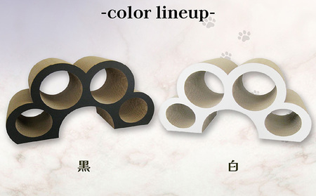 猫の爪とぎ　肉球型（カラー：黒色） 猫 ねこ ネコ キャット cat 爪とぎ ダンボール 段ボール かわいい 肉球 写真映え 丈夫 日本製 国産 おもちゃ ペット インテリア 愛猫 動物 猫用品 猫用