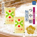 【ふるさと納税】 令和6年産 真室川町 つや姫 ＜無洗米＞ 10kg（5kg×2袋）