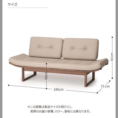 ふるさと納税 旭川市 旭川家具カンディハウスのアルプソファーベッド 北海道タモNF / 張地布ビロGN_03628 |  | 02