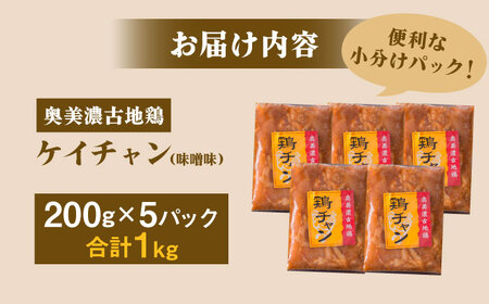 地鶏を使った岐阜県郷土料理「ケイチャン」セット 10人前（200g×5P）5PG-KEI-A2130 / 鶏 鶏肉 地鶏 郷土料理 小分け / 恵那市 / 中部食産 [AUBW003]