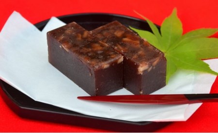 手づくり！ くるみ入り練りようかん 350g×5本