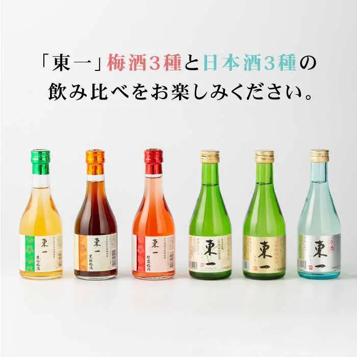 日本酒梅酒 東一 飲み比べ6種 NBQ009 