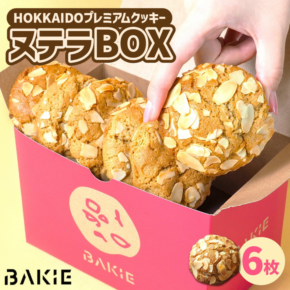 【ふるさと納税】 クッキー ヌテラ 6枚 セット 北海道産 プレミアムクッキー アーモンド ヘーゼルナッツ チョコレート チョコ ナッツ スイーツ お菓子 焼菓子 おやつ ギフト 香ばしい パリパリ 北海道 札幌市
