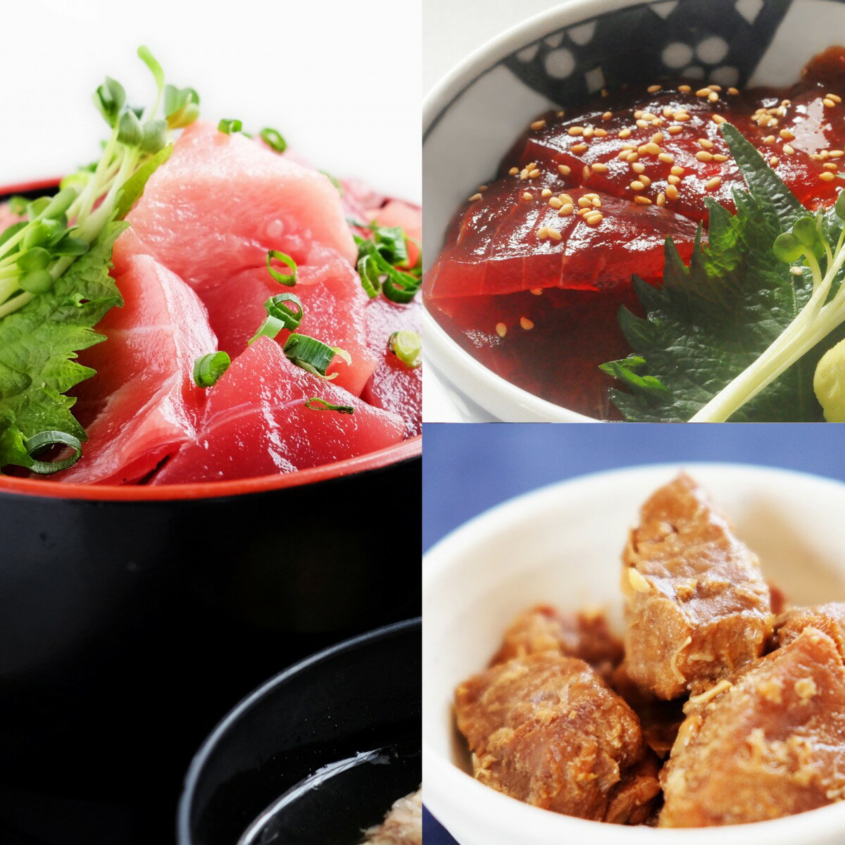 【ふるさと納税】 三崎の魚屋の自家製惣菜セット まぐろ 鮪 メバチマグロ 三崎まぐろ 赤身 漬け 刺身 丼 ブツ 角煮 おかず 惣菜 おつまみ 魚音 神奈川県 三浦市 おすすめ ランキング プレゼント ギフト