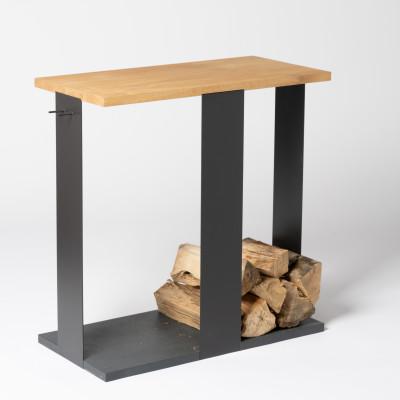 ふるさと納税 東川町 Firewood Shelf 薪棚(樹種:オーク)【0004-005】 |  | 03