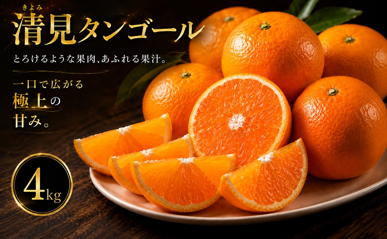
                  【選ぶならこれ】 果汁じゅわっと 【清見タンゴール】 4kg 愛媛県産 【2027年2月下旬頃から順次発送】 | 清見 タンゴール みかん ミカン mikan 蜜柑 訳ありフルーツ 柑橘 果物 おすすめ お勧め お取り寄せ ギフト 愛媛県 松山市
                