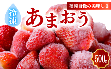 冷凍あまおう500g | いちご いちご KMR