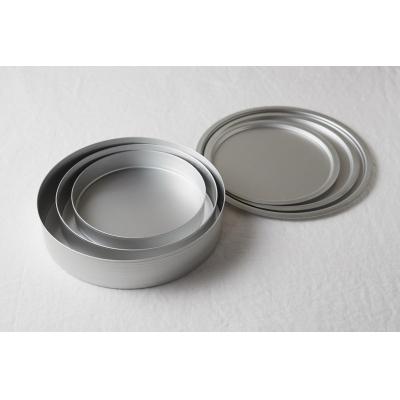 ふるさと納税 八尾市 ツレヅレハナコ × オレンジページ ふたつきアルミ丸バット 3サイズセット(D199) |  | 01