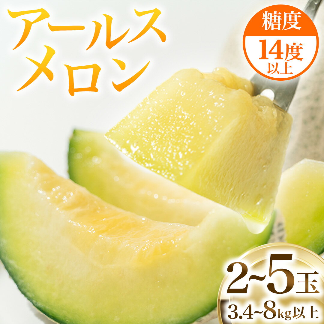 【ふるさと納税】《 2026年 収穫分 》 甘さ満点 アールスメロン 2玉 3玉 4～5玉 先行予約 KEK 国産 マスクメロン メロン 青肉メロン 贈答 贈り物 プレゼント ギフト 特産品 農家直送 産直 くだもの 果物 フルーツ 茨城県 桜川市