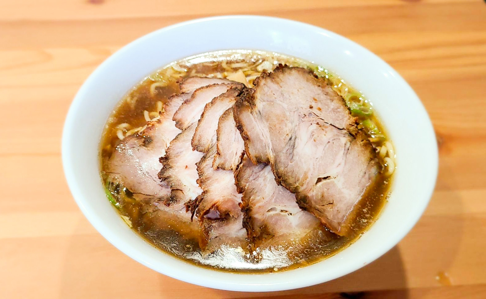 チャーシュー麺　調理例