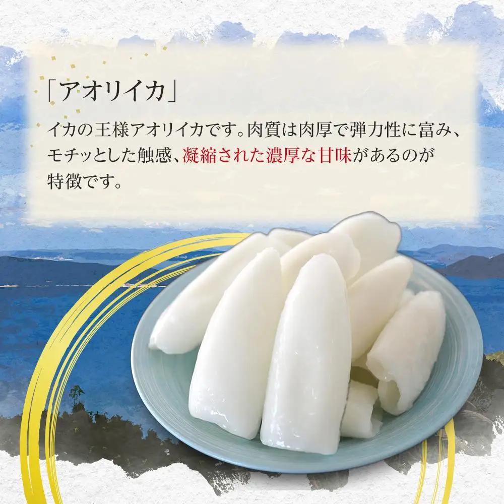 アオリイカ 約1kg 下処理済 冷凍 小分け イカ