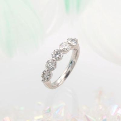 ふるさと納税 甲府市 プラチナ 1.5ctUP ダイヤモンド リング　HR-009431 |  | 01