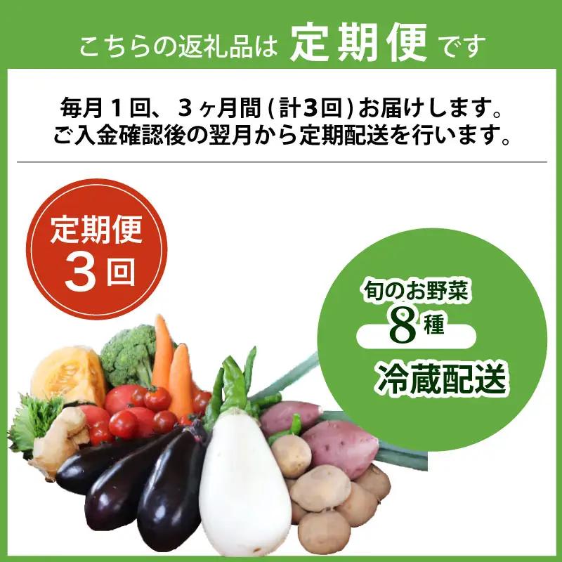 【3回定期便】旬のお野菜詰め合わせセット 定期便 野菜