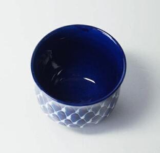 【波佐見焼】 満水325mlカップ　網絵 【西海陶器】1　18151