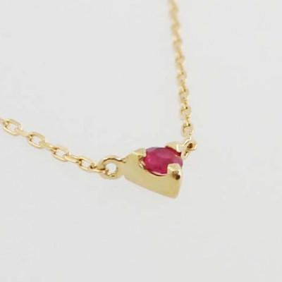 ふるさと納税 中央市 K18イエローゴールドルビーネックレス |  | 01