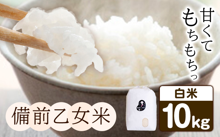 備前乙女米 白米 10kg 石原果樹園 《30日以内に出荷予定》岡山県 ご飯 お米 国産 岡山県産 ---124_3723_30d_25_25000_10h---st-p