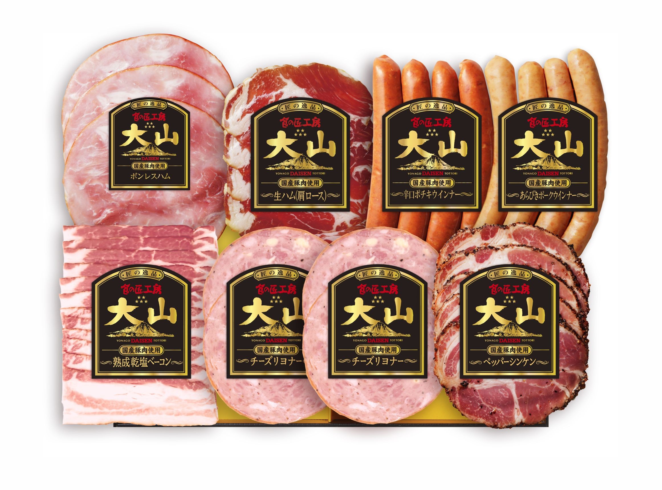 
                  ＜大山ハム>食の匠工房7種8品詰合せ　CNS-53【天満屋選定品】
                
