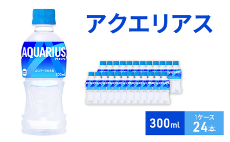 アクエリアス 300ml 1ケース 24本 スポーツドリンク ドリンク 飲み物 飲料 水分 水分補給 ミネラル アミノ酸 クエン酸 カロリーオフ ペットボトル スポドリ 箱買い 箱 ケース スポーツ 運動 兵庫 兵庫県 明石 明石市