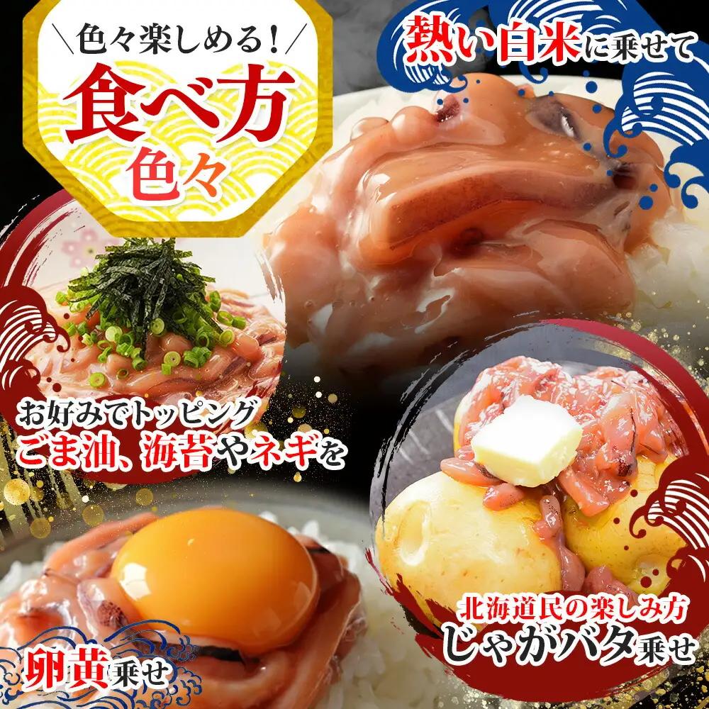 イカの塩辛 500g イカ スルメイカ いか 珍味 海鮮 魚介 塩辛 ご飯のお供 烏賊 送料無料 北海道 弟子屈町 3163