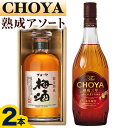 【ふるさと納税】熟成アソート THE CHOYA 熟成三年 700ml 限定熟成梅酒 720ml 羽曳野商工振興株式会社《30日以内に出荷予定(土日祝除く)》大阪府 羽曳野市 送料無料 梅酒 梅 酒 CHOYA チョーヤ チョーヤ梅酒 お酒 熟成 3年 限定