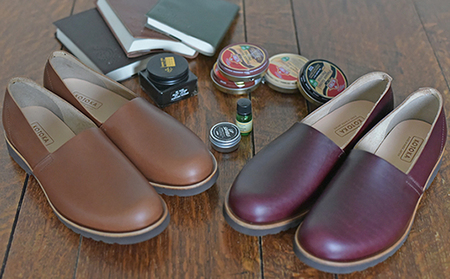 メンズ 本革 紳士靴 大和スリッポン KOTOKA（コトカ）古都 奈良 No.KTO-7770カフェ 26.0cm