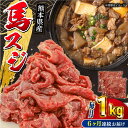 【ふるさと納税】【全6回定期便】馬スジ 1kg ( 500g × 2 ) 熊本県 馬肉 スジ 馬すじ 煮込み 煮物 カレー 生肉 お肉 スジ肉 スジ すじ肉 すじ 料理用 馬 肉 熊本【五右衛門フーズ】[YBZ041]