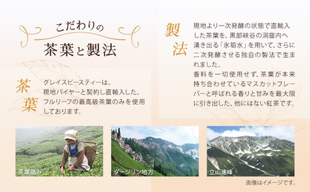 紅茶 グレイスピースティー（紅茶）プレミアム2本セット/飲料 茶葉 ソフトドリンク 人気 おすすめ 送料無料/富山県黒部市 ダージリン 