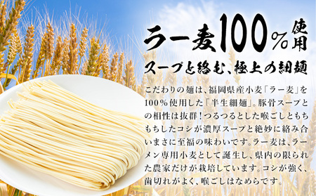 ラーメン ふくの家 ラーメン4食 株式会社ＪＳＥ《30日以内に出荷予定(土日祝除く)》福岡県 鞍手郡 鞍手町 久留米ラーメン 豚骨 有名 送料無料 細麺