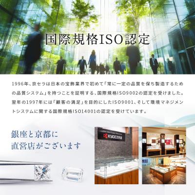 ふるさと納税 京都市 【京セラ】クレサンベール〈ダイヤモンド〉ネックレス |  | 03