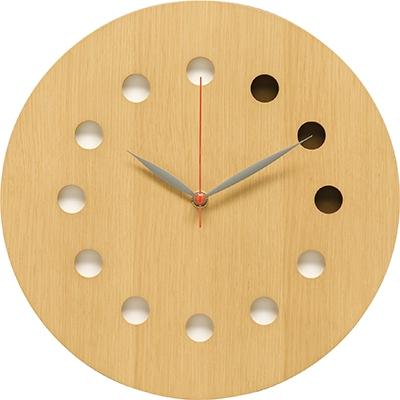 ふるさと納税 旭川市 旭川家具　cosine　掛け時計(カラー)　ナラ_00327