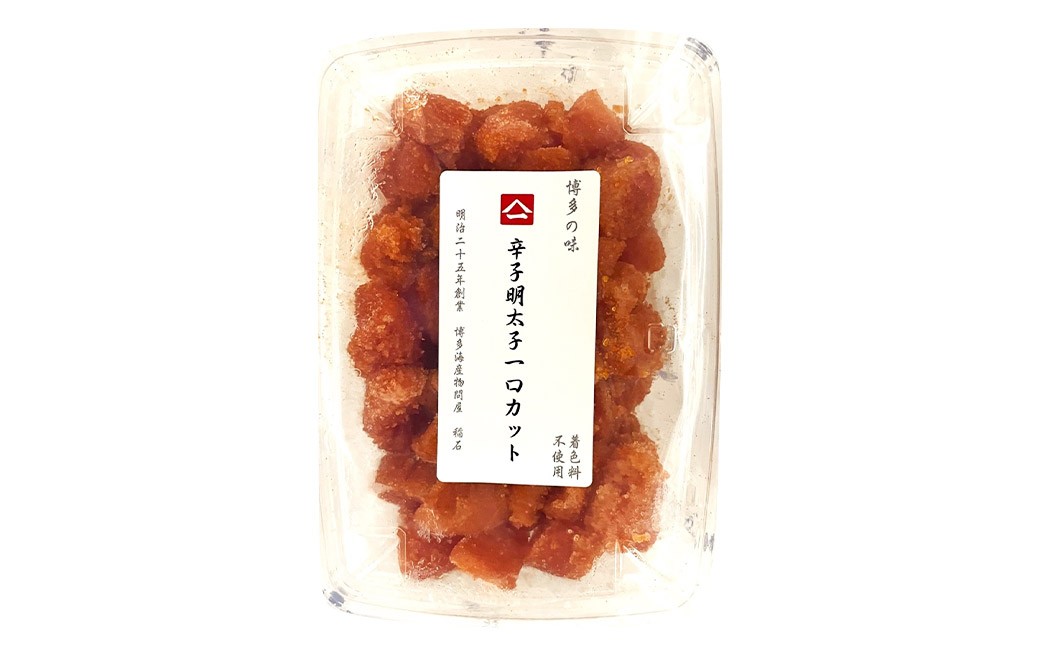 稲石 無着色辛子明太子ひとくちカット 300g×1個