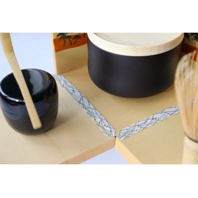 ふるさと納税 加賀市 <茶道具>お手前セット　喫茶箱　白木地(ナチュラル) / 松　SR-1165 |  | 01