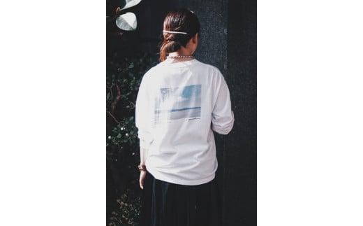 いわき市発D2Cブランド「yourmood」　NEWSTANDARD　ロングスリーブTシャツ　WHITE_M