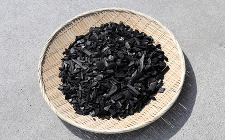 W－style 150　竹炭 約150g ／ 調湿 消臭対策 空気ケア インテリア雑貨 おしゃれ容器 冷蔵庫用 靴箱用 クローゼット 玄関 車内 オフィス 生活雑貨 ナチュラル素材 エコライフ 水まろ