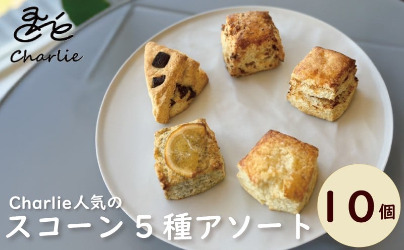 
            スコーン 10個 セット 5種 個包装 小分け ギフト 手作り 塩バター アールグレイ はちみつ レモン チーズ チョコ フライドオニオン ペッパーチーズ 詰め合わせ  お菓子 菓子 おかし おやつ スイーツ 焼菓子 洋菓子 プレゼント 贈答用 贈答 贈り物 冷凍 急速冷凍 千葉県 旭市 Charlie che001
          