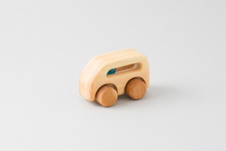 【木のおもちゃ】ブーブー バス 受注生産品