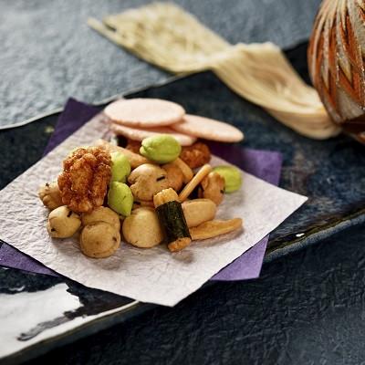 ふるさと納税 橋本市 豆の蔵元　大人気の「紫四季部」大袋280g×3パックと「わさびソフト」大袋330g×2パックの詰合せ