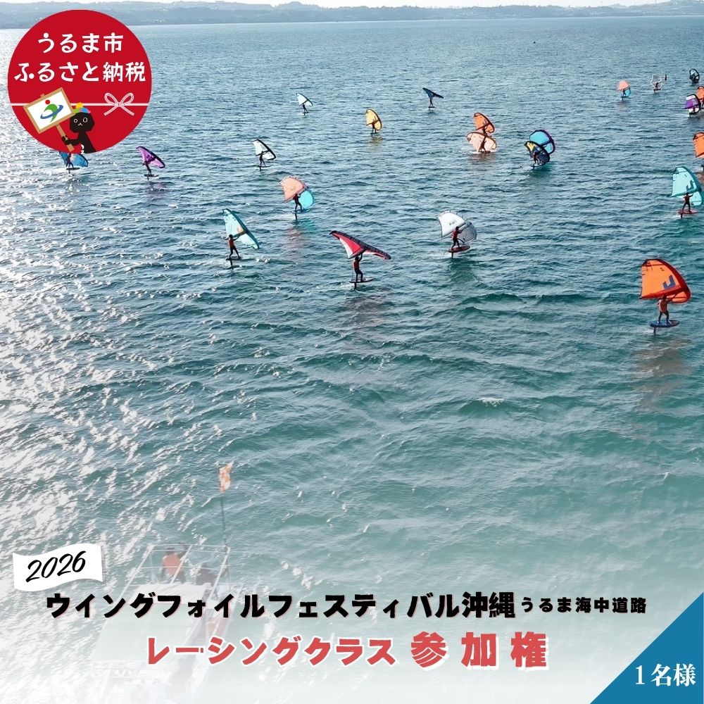 【ふるさと納税】第4回ウイングフォイルフェスティバル沖縄　うるま海中道路 参加権★レーシングクラス　マリンスポーツウ イングサーフィン ウイング 沖縄 うるま市 うるま