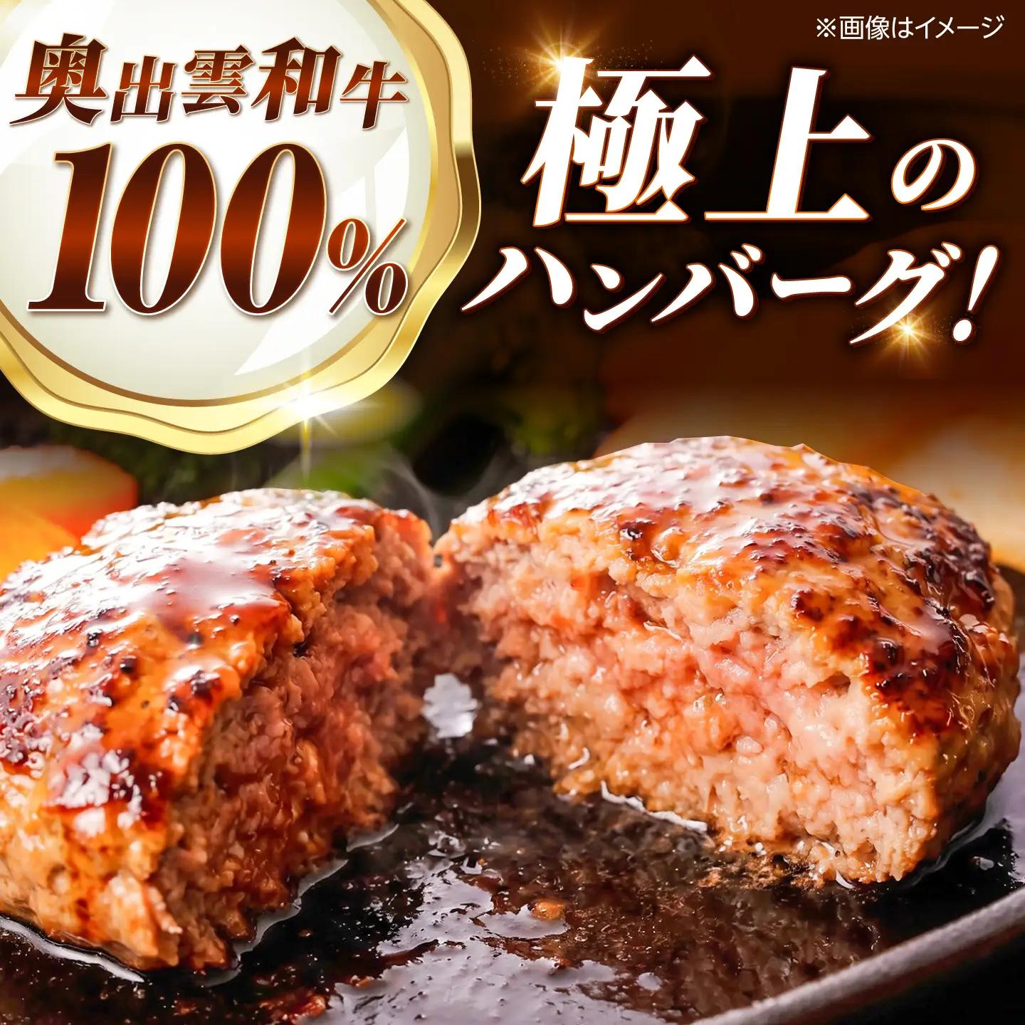 奥出雲和牛100%ハンバーグ 150g×3個.／ 牛肉 ハンバーグ [AIEQ001]
