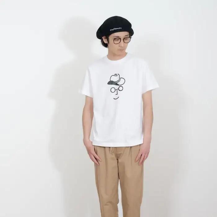 《3》【KEYMEMORY 鎌倉】カウボーイハットTシャツ WHITE
