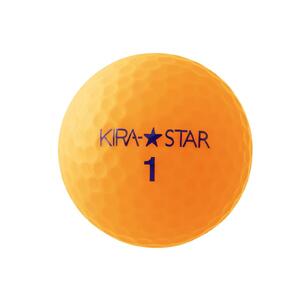 ゴルフボール  KIRA STAR 12球入 1ダース【カラー：オレンジ】 さぬき市