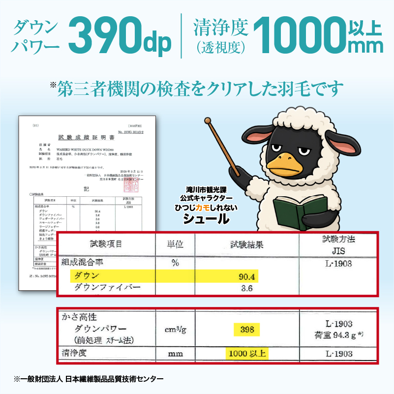 羽毛布団 Royalシリーズ ホワイトダックダウン90% 肌掛け ダウンケット 3シーズン【ダブル】390dp以上 ホテル仕様 完全国内生産 北海道滝川市