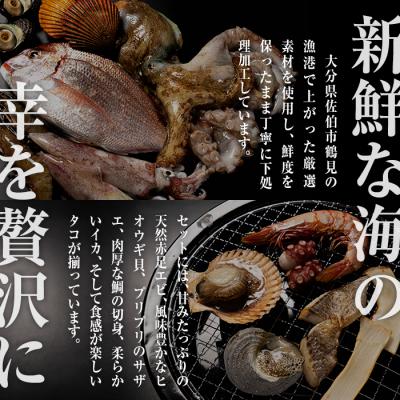 ふるさと納税 佐伯市 海鮮 BBQ セット (6種・18品) |  | 01