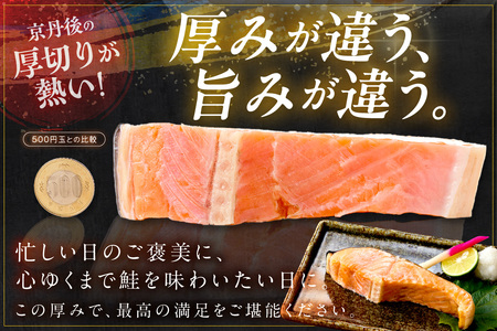 お手軽！絶品！厚切り　塩銀鮭切身 約1kg（プロトン凍結　訳あり　不揃い）　定期便　月1回×3ヵ月