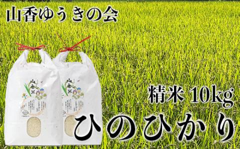 【令和6年産新米／令和6年10月中旬より順次発送】 山香ゆうきの会の米 10kg（精米：ひのひかり） 10kg 米 新米 ＜002-005_6＞