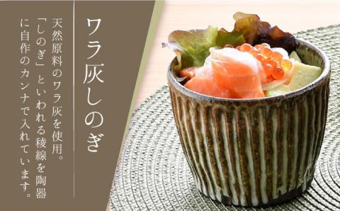 【波佐見焼】おとなの 蕎麦猪口 そばちょこ （ワラ灰しのぎ） 2個セット 【大桂工房】 [GD28] GD28